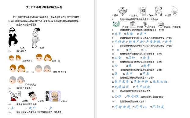 商务培训评价问卷中应包含哪些类型的问题